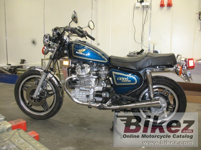 Big  cx 500 custom (reduced effect) picture and wallpaper from Bikez.com